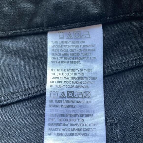 Susan Graver Weekend Sexy Dark Black Soft Stretch Straight Leg Pants Size 24W - Picture 5 of 6